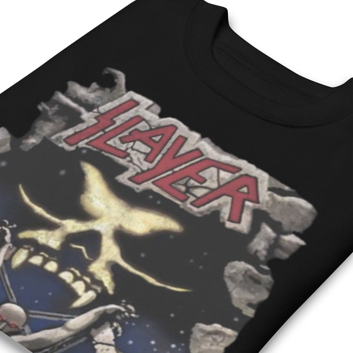 Slayer Bow Down Jumbo Print Sweatshirt - HYPER iCONiC.