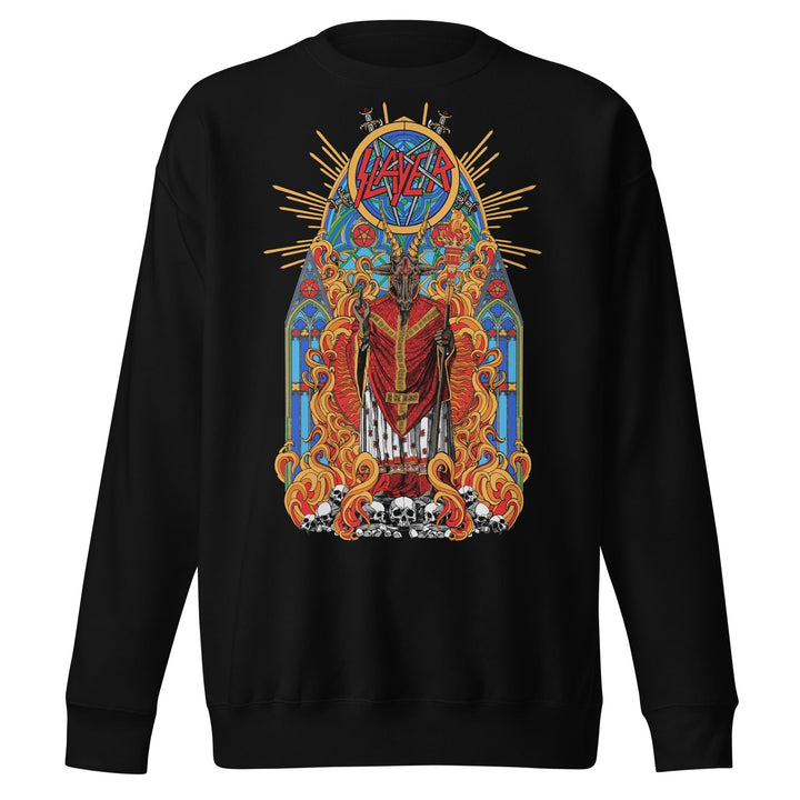 Slayer Chapel Jumbo Print Sweatshirt - HYPER iCONiC.