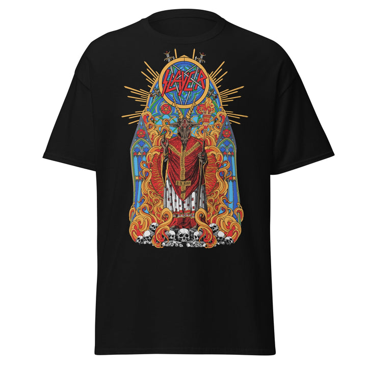 Slayer - Chapel Jumbo Print T - Shirt - HYPER iCONiC.