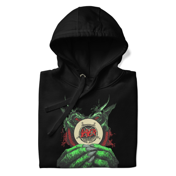 Slayer Demon Hands Vintage Hoodie - HYPER iCONiC.