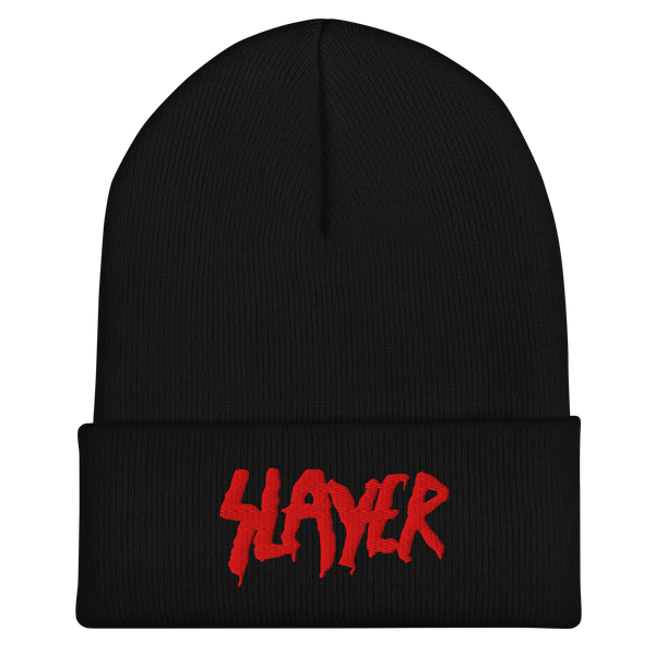 Slayer Embroidered Beanie - HYPER iCONiC.