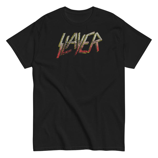 Slayer - Gradient Logo T-Shirt - HYPER iCONiC.