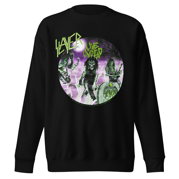 Slayer Green Undead Jumbo Print Sweatshirt - HYPER iCONiC.