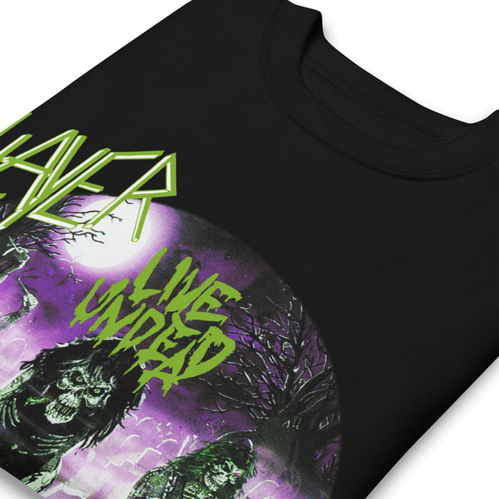 Slayer Green Undead Jumbo Print Sweatshirt - HYPER iCONiC.