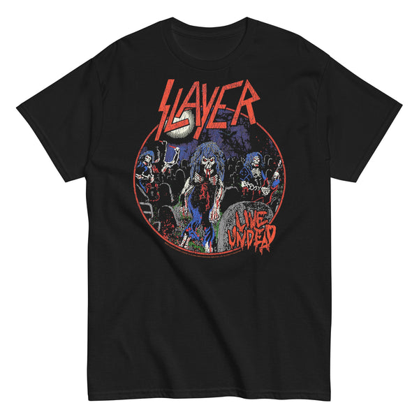 Slayer - Live Undead T-Shirt - HYPER iCONiC.