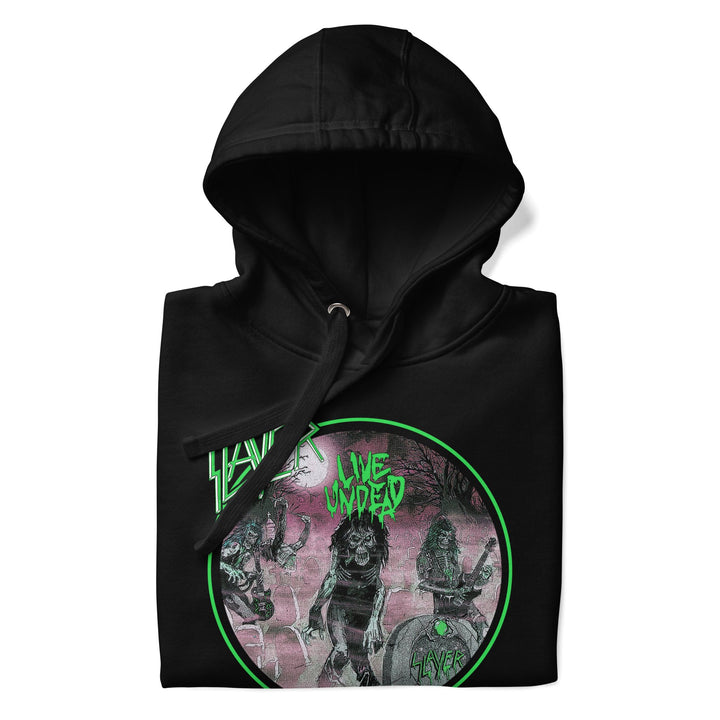 Slayer Neon Green Undead Classic Hoodie - HYPER iCONiC.