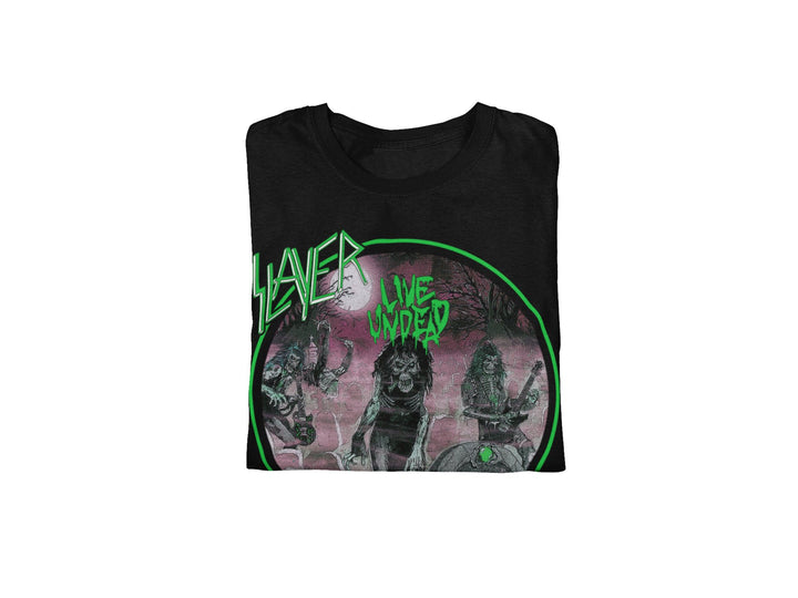 Slayer Neon Green Undead T-Shirt - HYPER iCONiC.