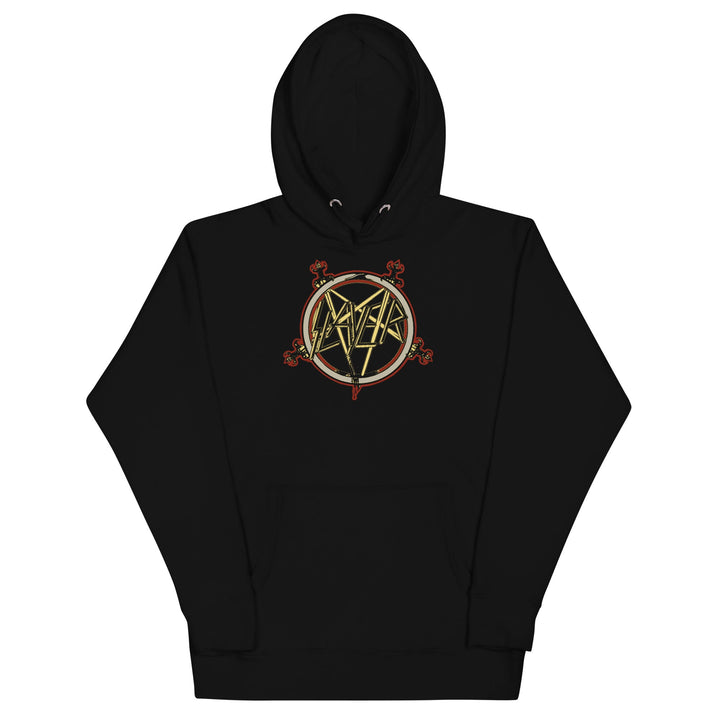 Slayer - Pentagram Logo Hoodie WS - HYPER iCONiC.