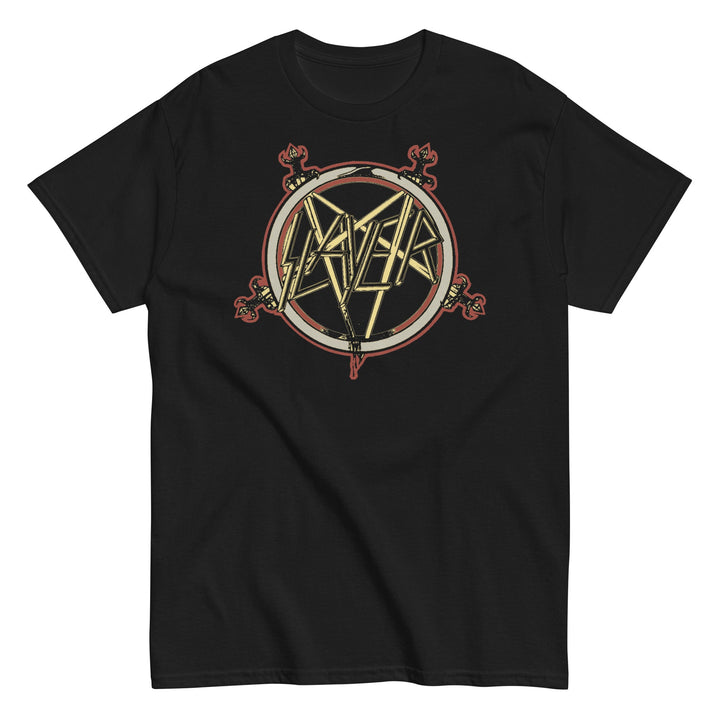 Slayer - Pentagram Logo T-Shirt - HYPER iCONiC.