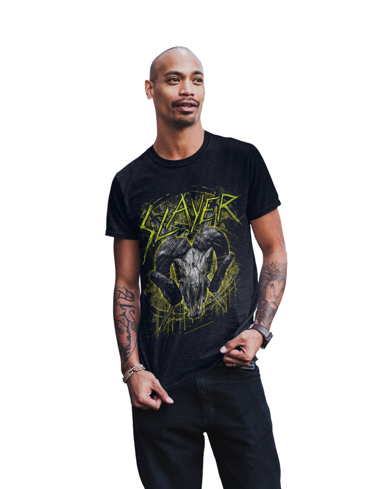 Slayer Ram Horns T-Shirt - HYPER iCONiC.