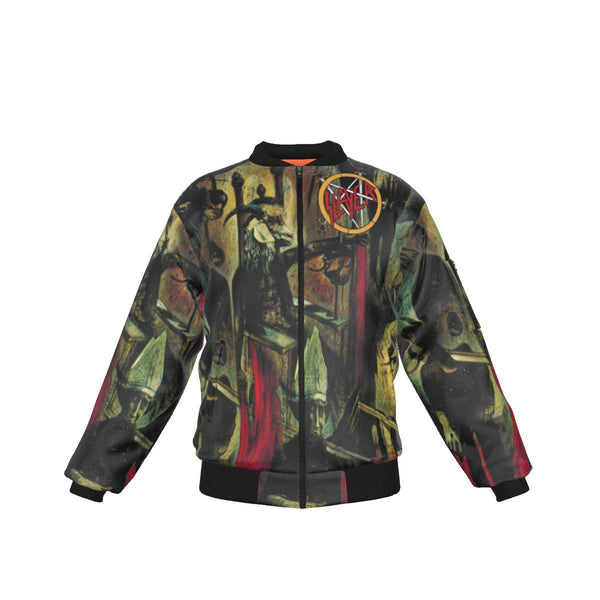 Slayer Reign in Blood Bomber Jacket - HYPER iCONiC.