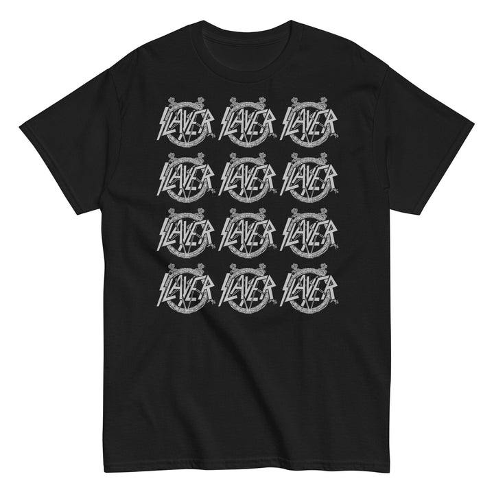 Slayer - Repeat Logo T-Shirt - HYPER iCONiC.