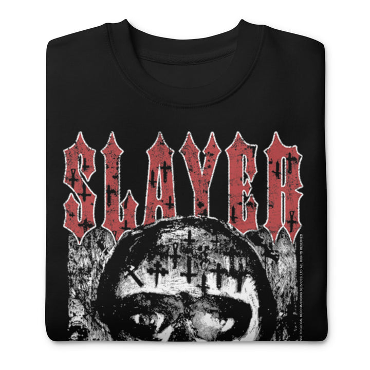 Slayer Seasons in the Abyss Jumbo Print Sweatshirt - HYPER iCONiC.