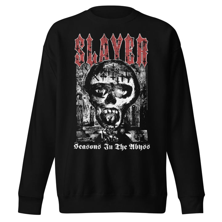 Slayer Seasons in the Abyss Jumbo Print Sweatshirt - HYPER iCONiC.