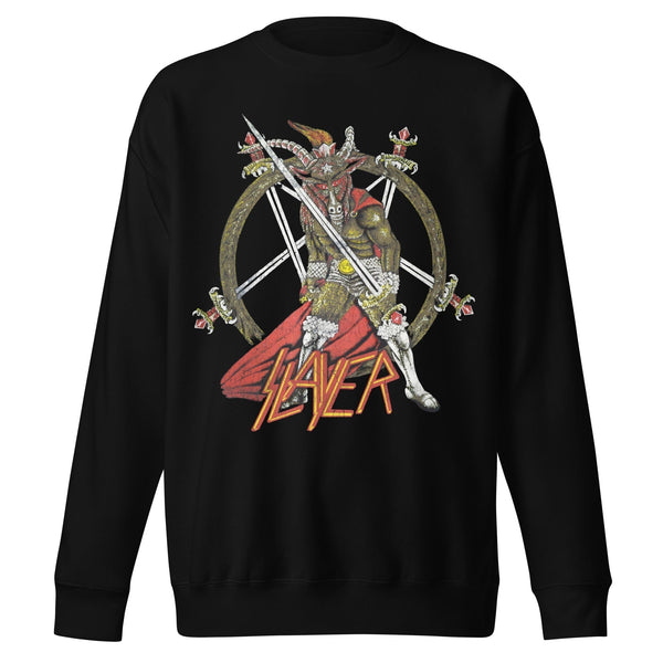 Slayer Show No Mercy Jumbo Print Sweatshirt - HYPER iCONiC.