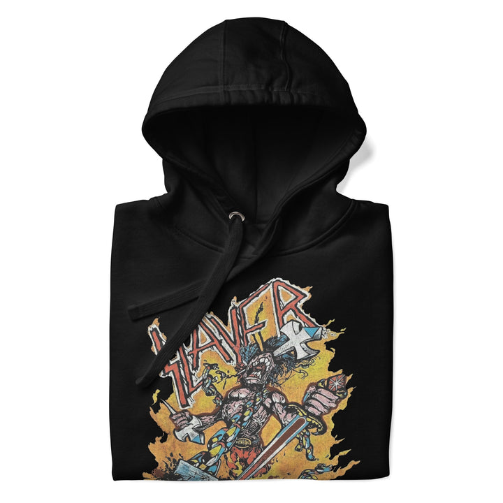 Slayer Slain by the Sword Classic Hoodie - HYPER iCONiC.