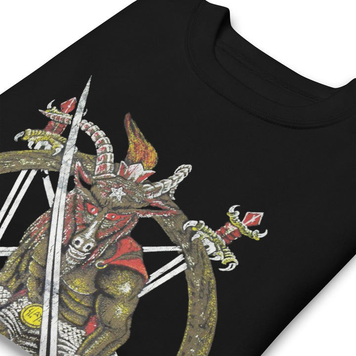 Slayer Slain by the Sword Jumbo Print Sweatshirt - HYPER iCONiC.