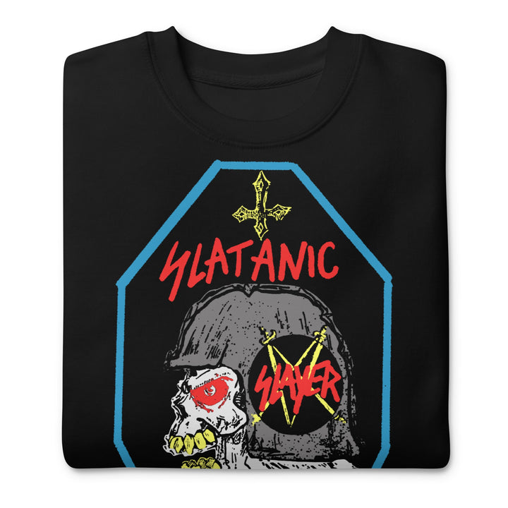 Slayer Slaytanic Jumbo Print Sweatshirt - HYPER iCONiC.