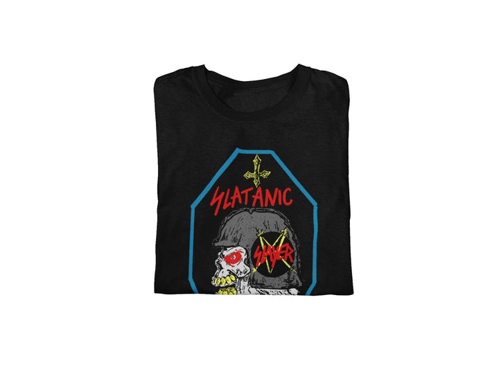 Slayer - Slaytanic Jumbo Print T-Shirt - HYPER iCONiC.