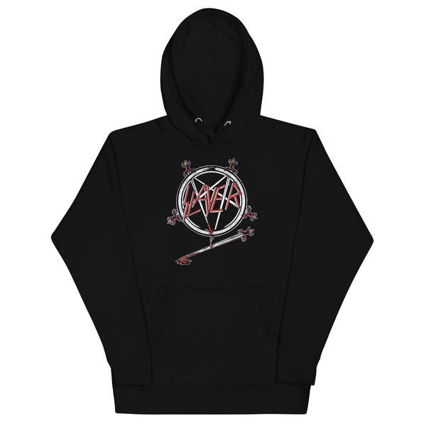 Slayer Sword Logo Classic Hoodie - HYPER iCONiC.