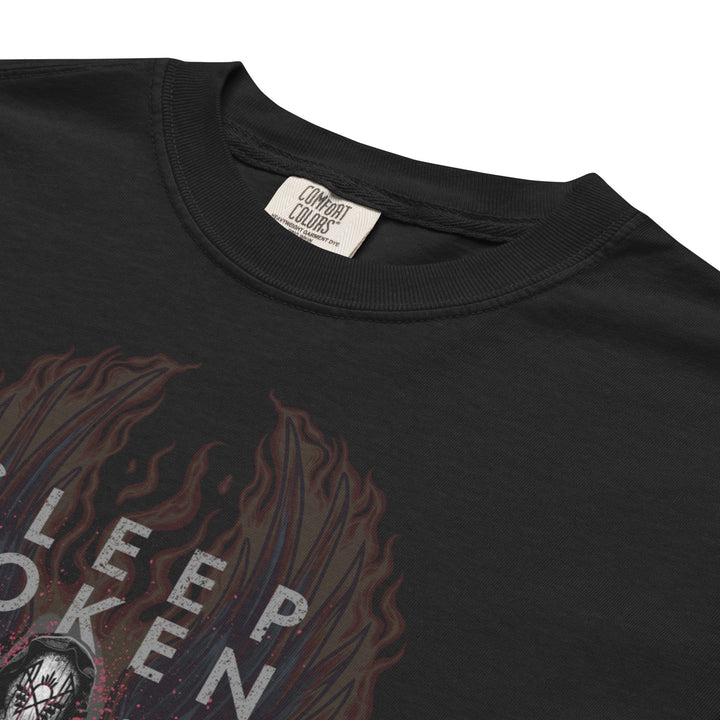 Sleep Token Medallion Mineral Wash T-Shirt - HYPER iCONiC.