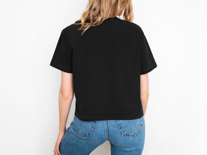 Sleep Token Medallion Mineral Wash Womens Crop Top - HYPER iCONiC.