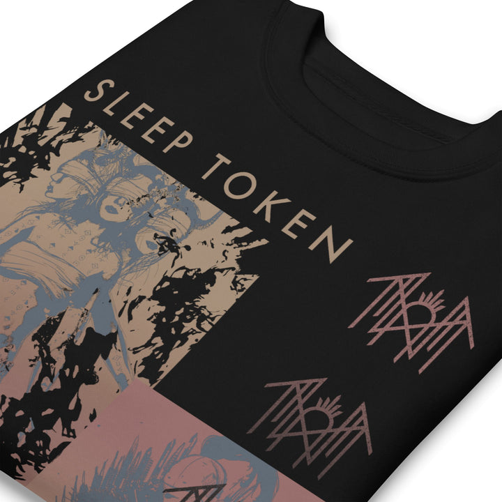 Sleep Token Multi Hit Jumbo Print Sweatshirt - HYPER iCONiC.