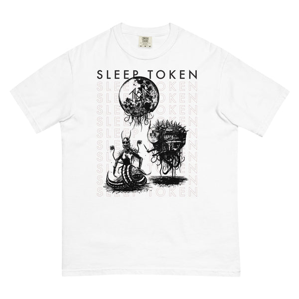 Sleep Token Take Me Back Mineral Wash T-Shirt - HYPER iCONiC.