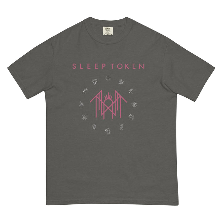 Sleep Token Thread the Needle Mineral Wash T-Shirt - HYPER iCONiC.