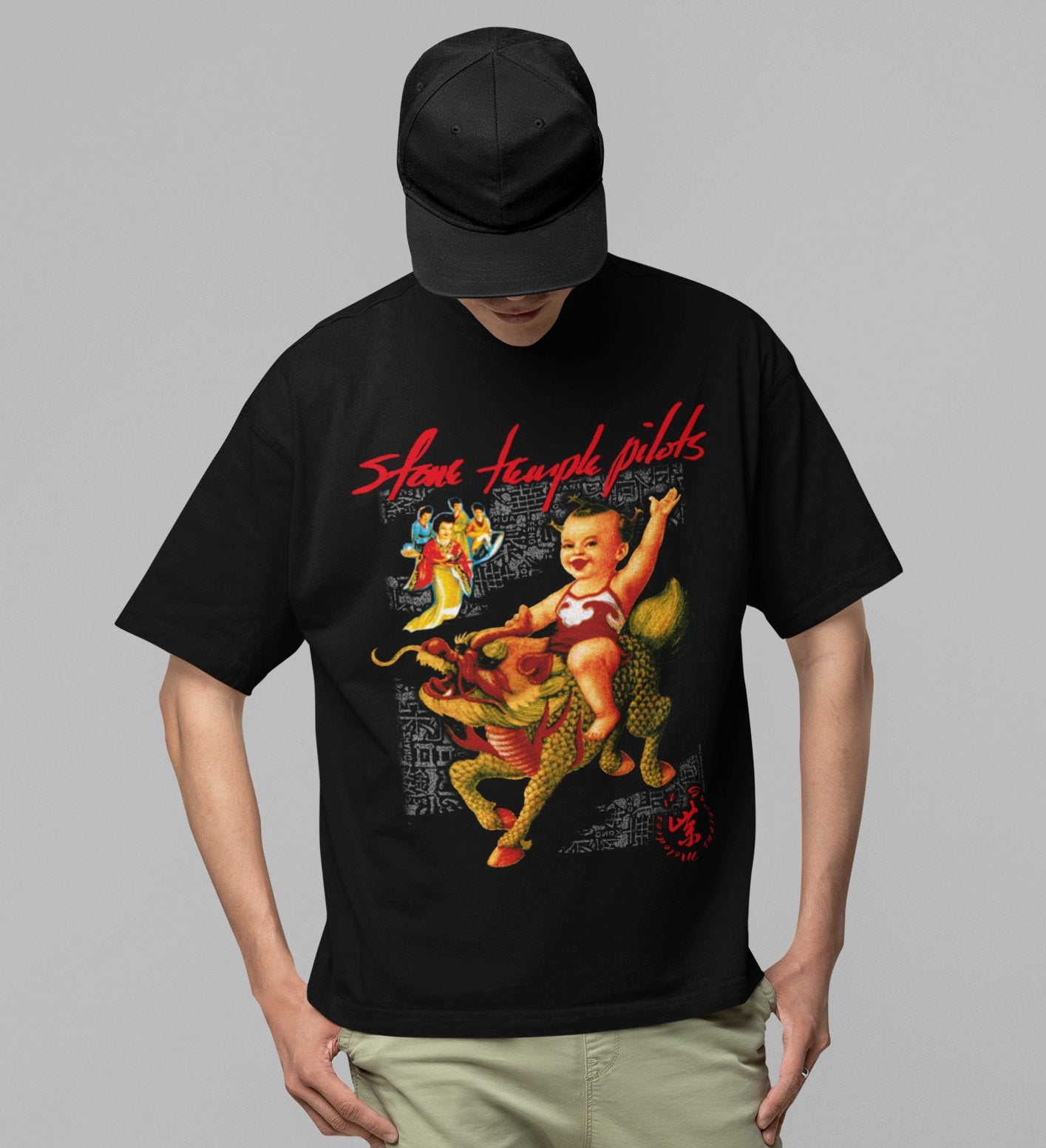 Stone Temple Pilots - Purple Jumbo Print T-Shirt – HYPER iCONiC.