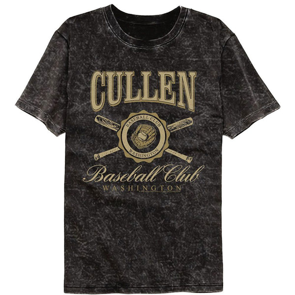 The Twilight Saga - Twilight Cullen Baseball Club Vintage Wash T-Shirt - HYPER iCONiC.