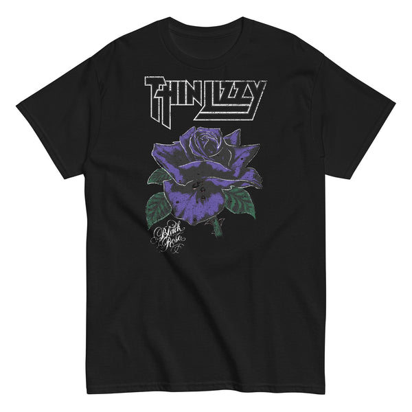 Thin Lizzy - White Outline T-Shirt - HYPER iCONiC.