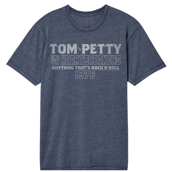 Tom Petty - Stacked Text Vintage Wash T-Shirt - HYPER iCONiC.