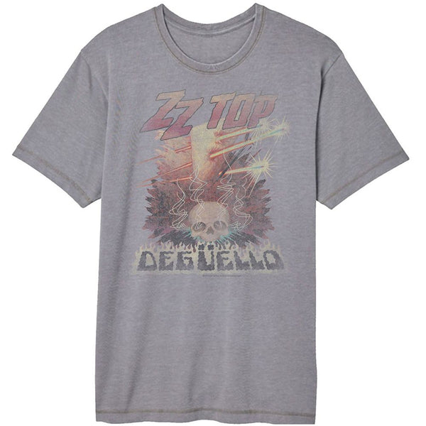 ZZ Top - Deguello Fade Vintage Wash T-Shirt - HYPER iCONiC.
