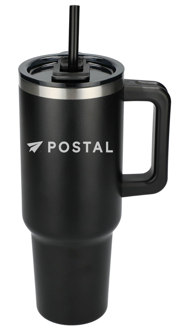 40 oz Postal Custom Laser Engraved Tumbler - HYPER iCONiC.