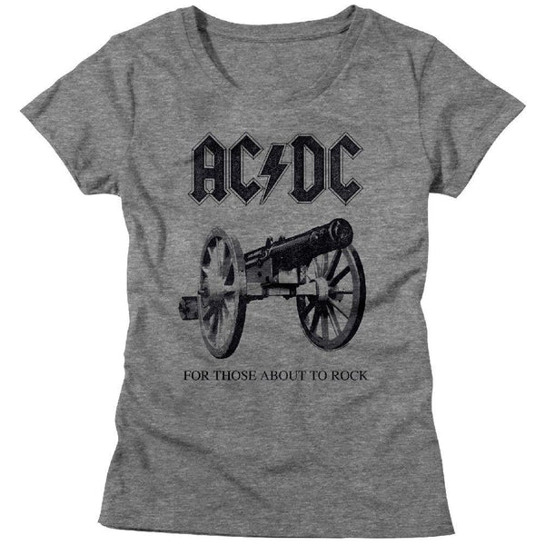AC/DC - About To Rock Again Womens T-Shirt - HYPER iCONiC