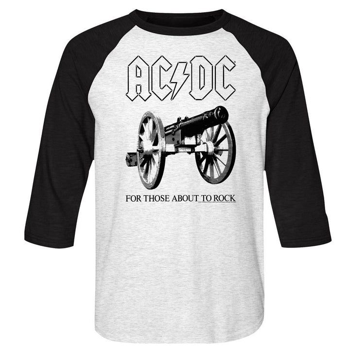 AC/DC - About To Rock Baseball Shirt - HYPER iCONiC