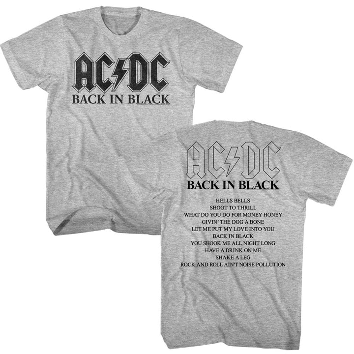 AC/DC - AC/DC BNB Album Boyfriend Tee - HYPER iCONiC.