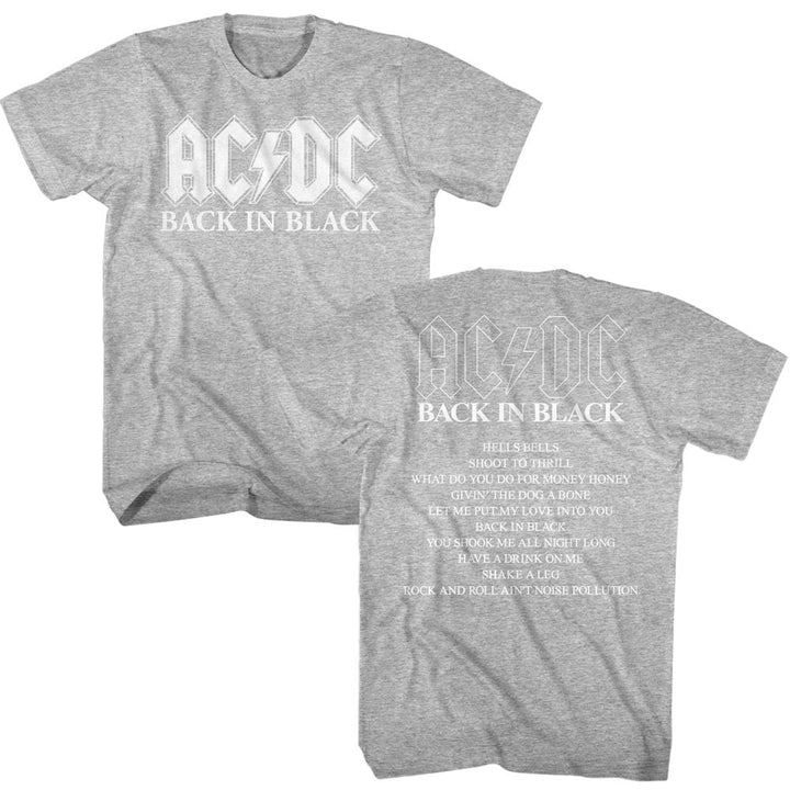 AC/DC - AC/DC BNB Album T-Shirt - HYPER iCONiC.