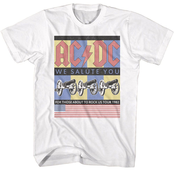 AC/DC - AC/DC Flag We Salute You T-Shirt - HYPER iCONiC.