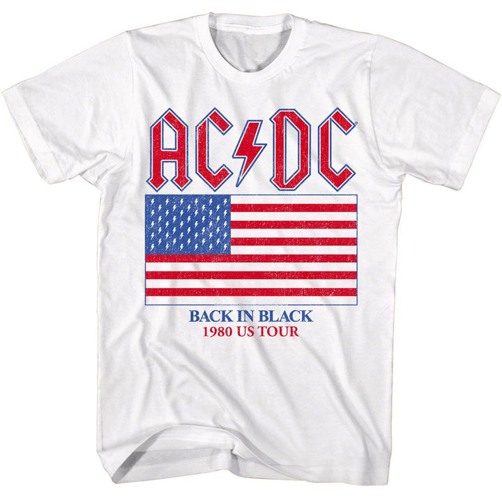 AC/DC - AC/DC US Tour Boyfriend Tee - HYPER iCONiC.