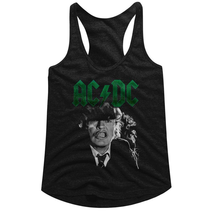 AC/DC - Angus Growl Womens Racerback Tank - HYPER iCONiC