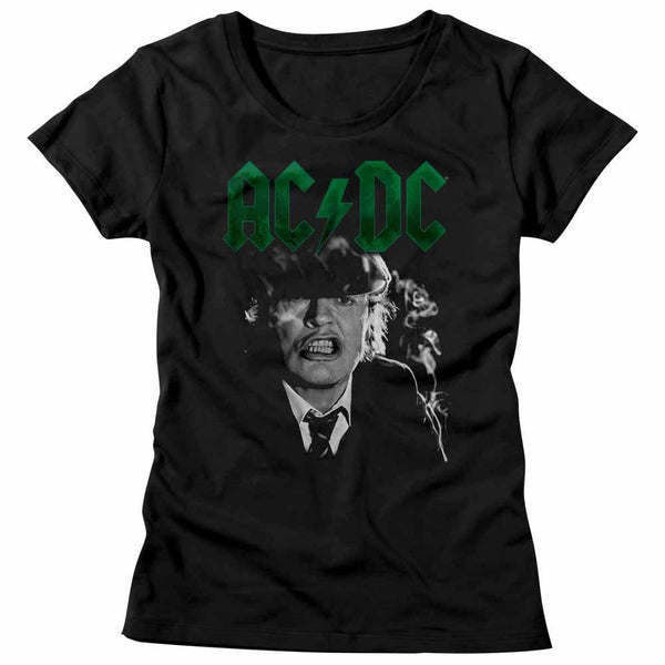 AC/DC - Angus Growl Womens T-Shirt - HYPER iCONiC