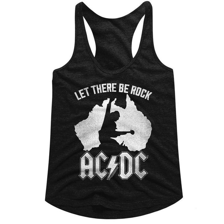 AC/DC - Australia Womens Racerback Tank - HYPER iCONiC