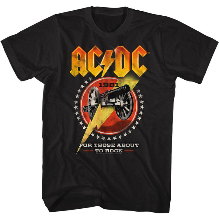 AC/DC - Cannon Lightning T-Shirt - HYPER iCONiC