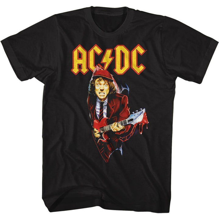 AC/DC - Guitar Drip Boyfriend Tee - HYPER iCONiC