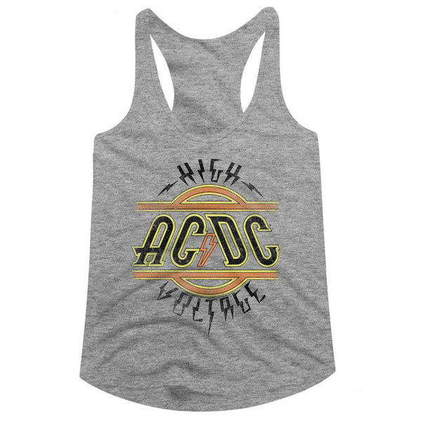 AC/DC - High Voltage Womens Racerback Tank - HYPER iCONiC