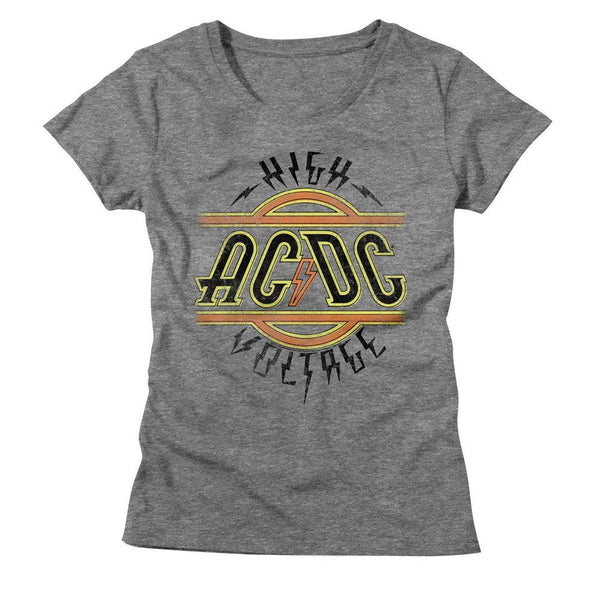 AC/DC - High Voltage Womens T-Shirt - HYPER iCONiC