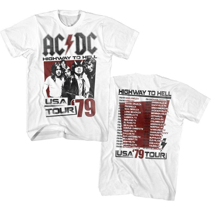 ACDC Hth Tour '79 T-Shirt - HYPER iCONiC