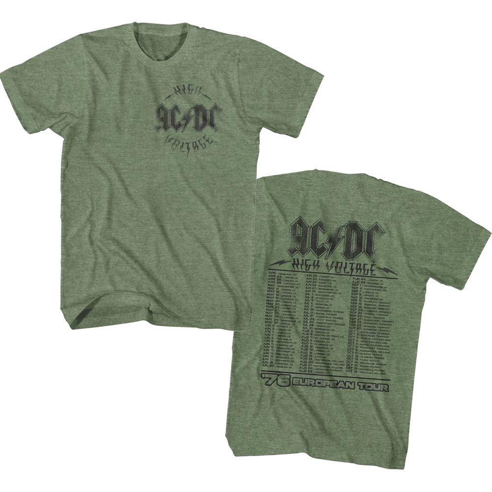 AC/DC - HV '76 Tour T-Shirt - HYPER iCONiC